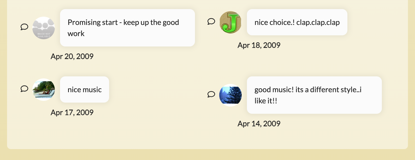 Jango Radio fan comments