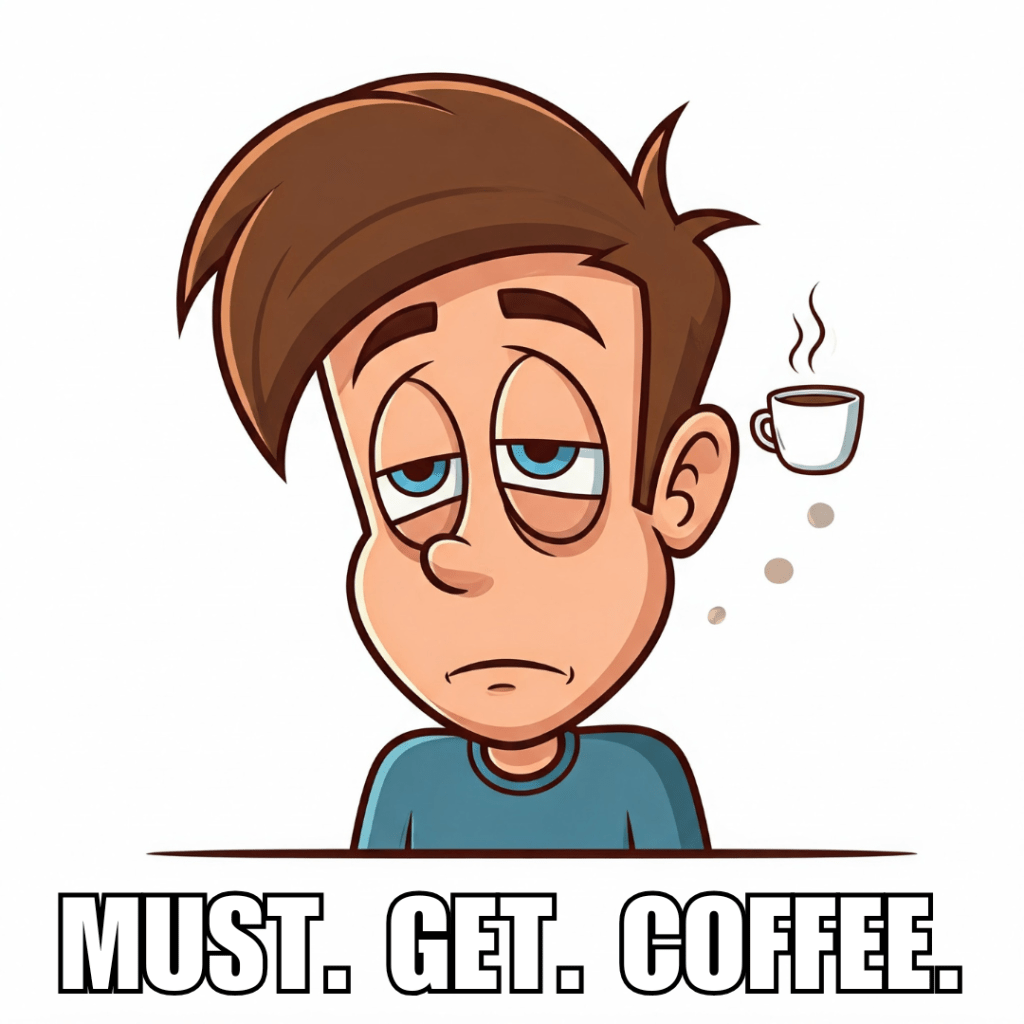 Must. Get. Coffee. MEME
