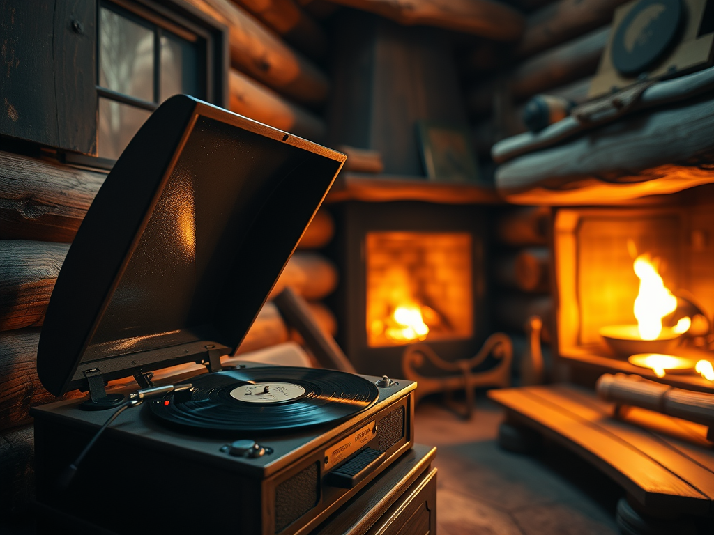 Songwriting at the cabin