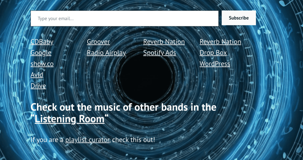 Music marketing portal for independent musicians