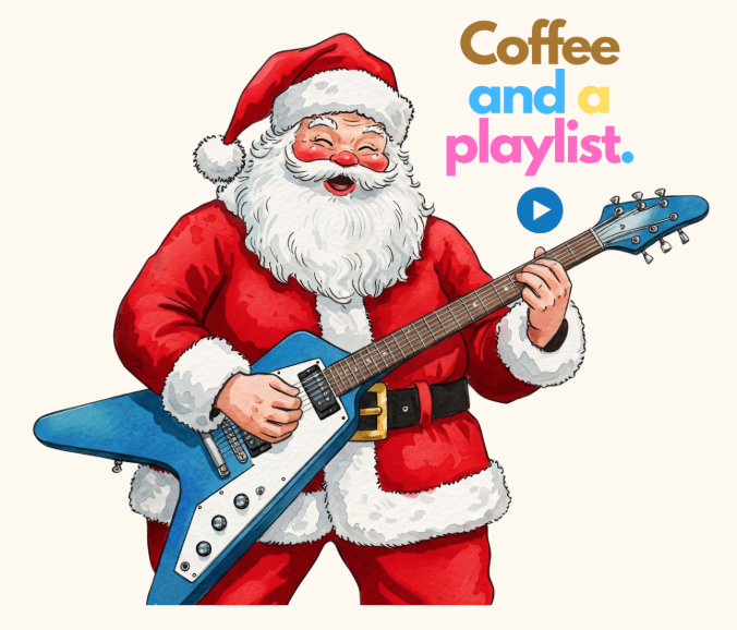 Coffee and a Playlist Christmas