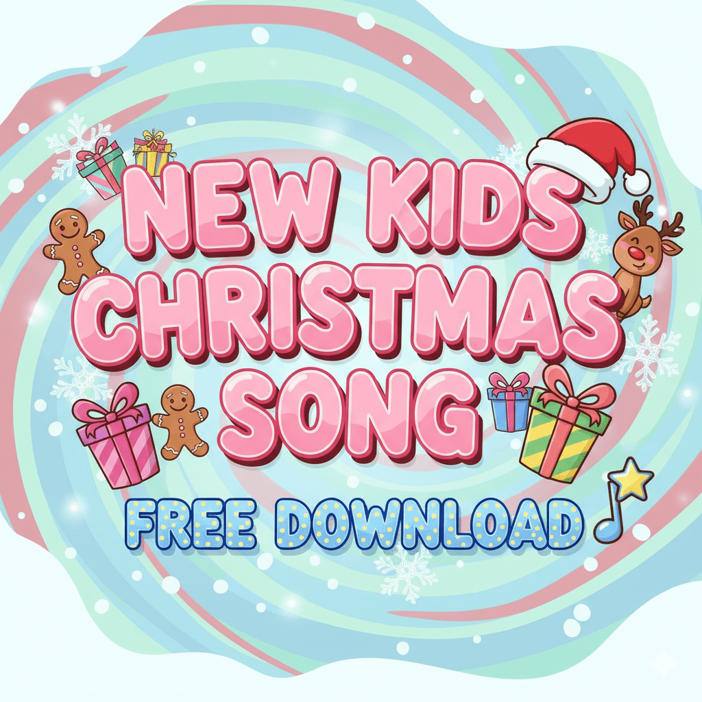 New kids Christmas song free download. New holiday hit about Santa