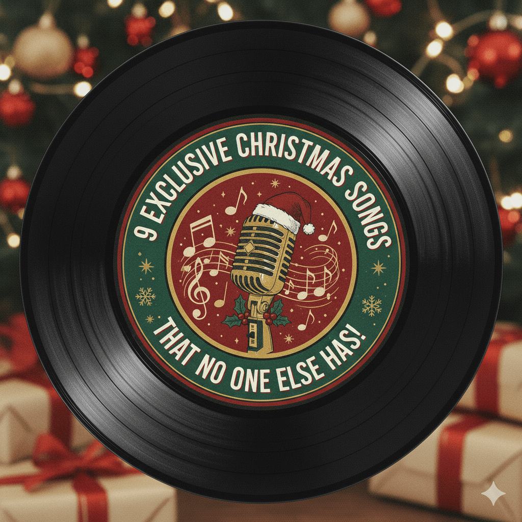 New, exclusive Christmas songs.