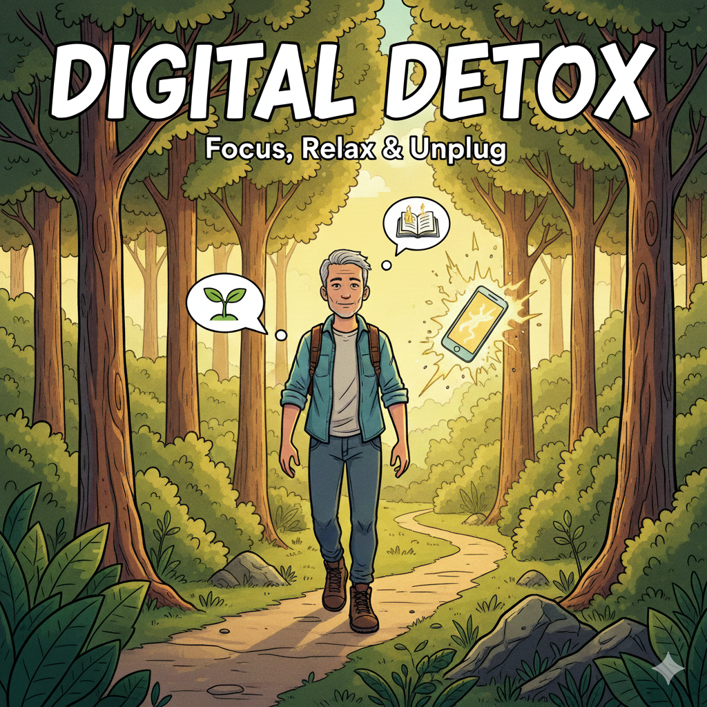 Digital detox and dopamine reset