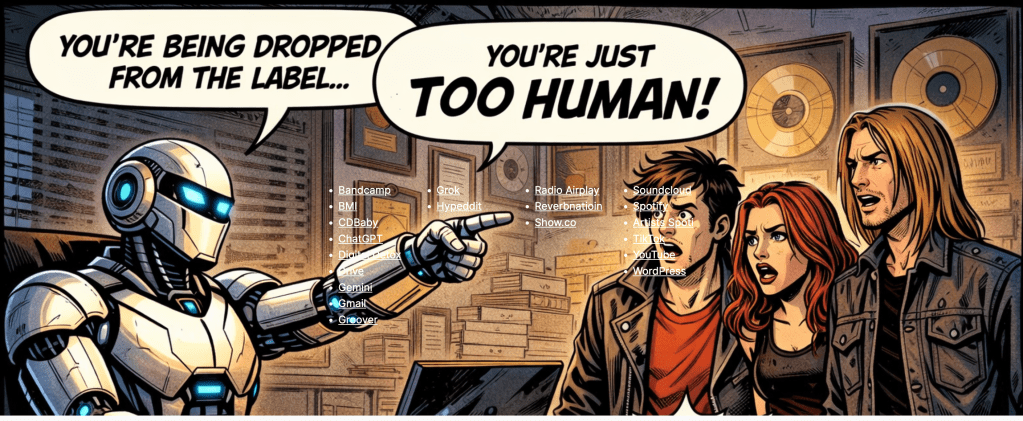 New navigation portal - Coffee & a Playlist.