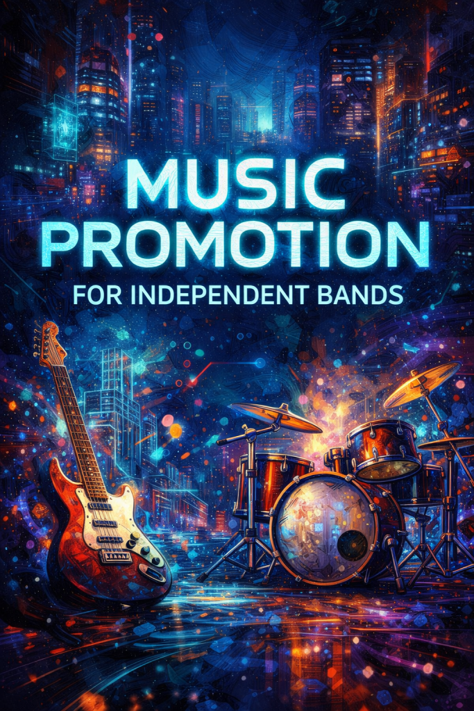 short-form video music promotion for bands. Music marketing.